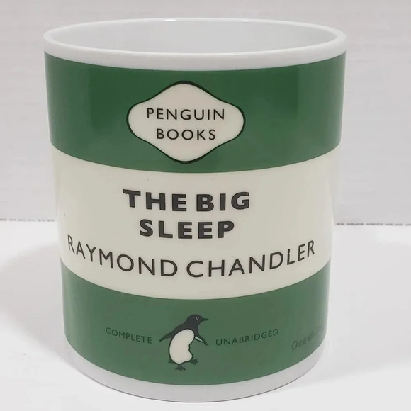 The  Big Sleep -Raymond Chandler Penguin Book Cover Mug - Picture 1 of 8